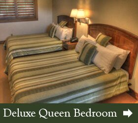 deluxe-queen-bedroom at the shady lawn lodge